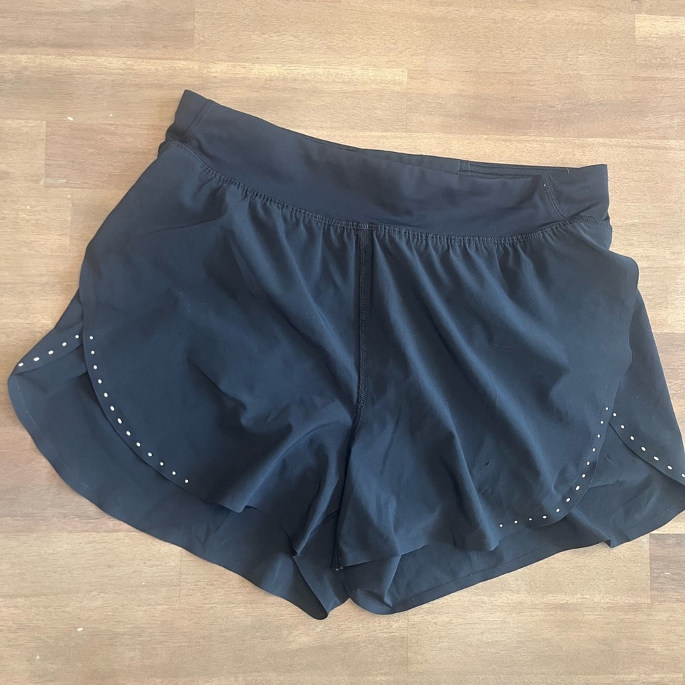 lululemon fast and free reflective high rise classic-fit short 3”